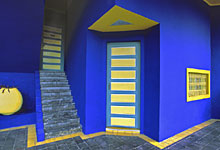 Blue Room and Yellow Vase